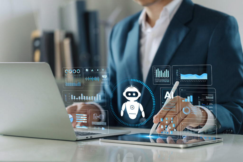 AI powered design efficiency and strategy dashboard used in modern UX and creative workflows